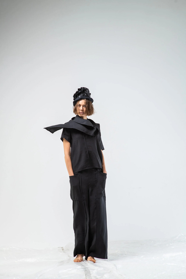 Брюки FishFash Illusion black