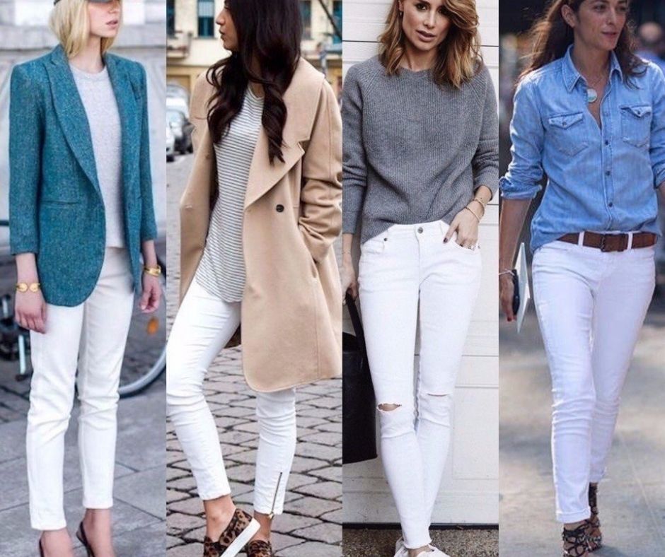 С чем носить светлые брюки, чтобы вам все завидовали: стильные комбинации на фото