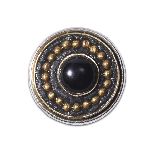 Кнопка Черный Оникс Noosa-Amsterdam CRN-359-01