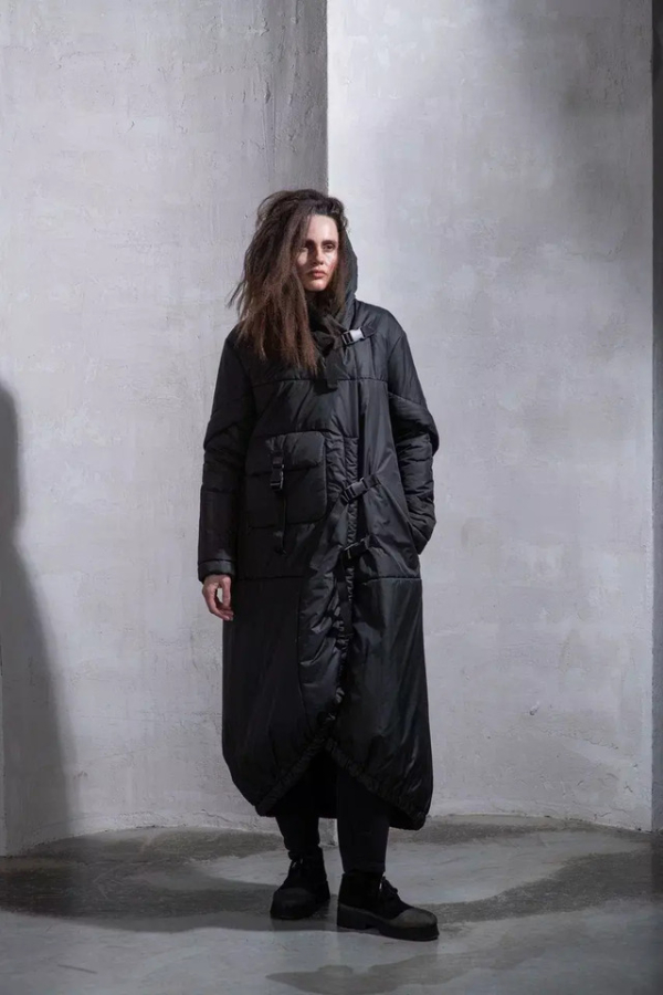 Пальто FishFash Kagarasi black